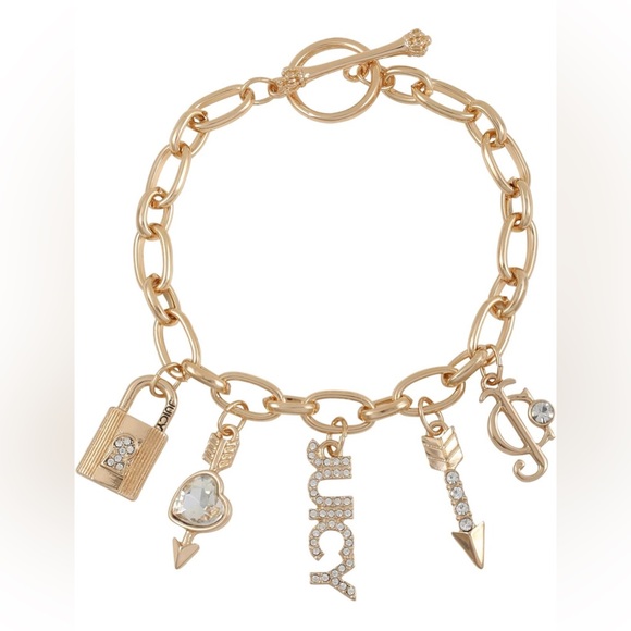 Juicy Couture Jewelry - Juicy Couture Toggle Charm Bracelet